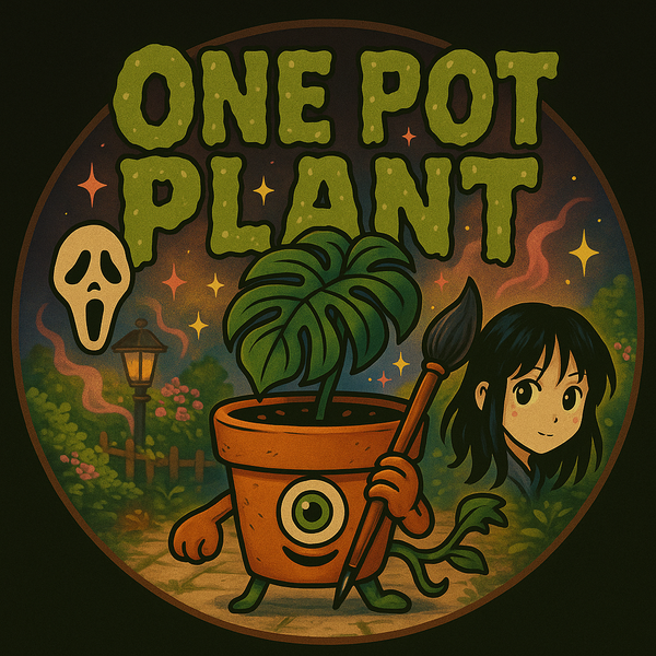 One pot plant 